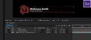 Creating the lower third using live text templates in After Effects