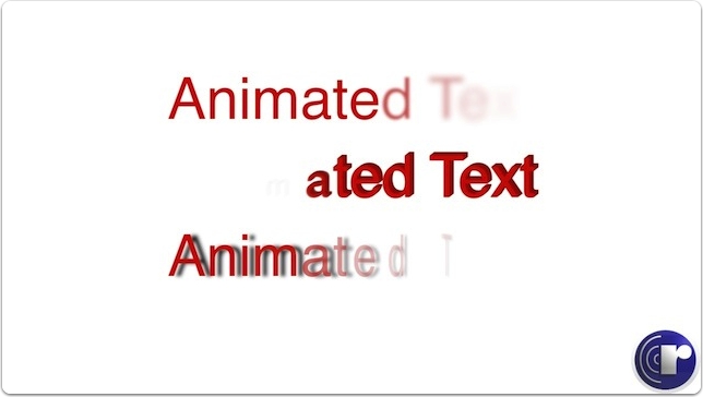 C_Working with Animated Text 1