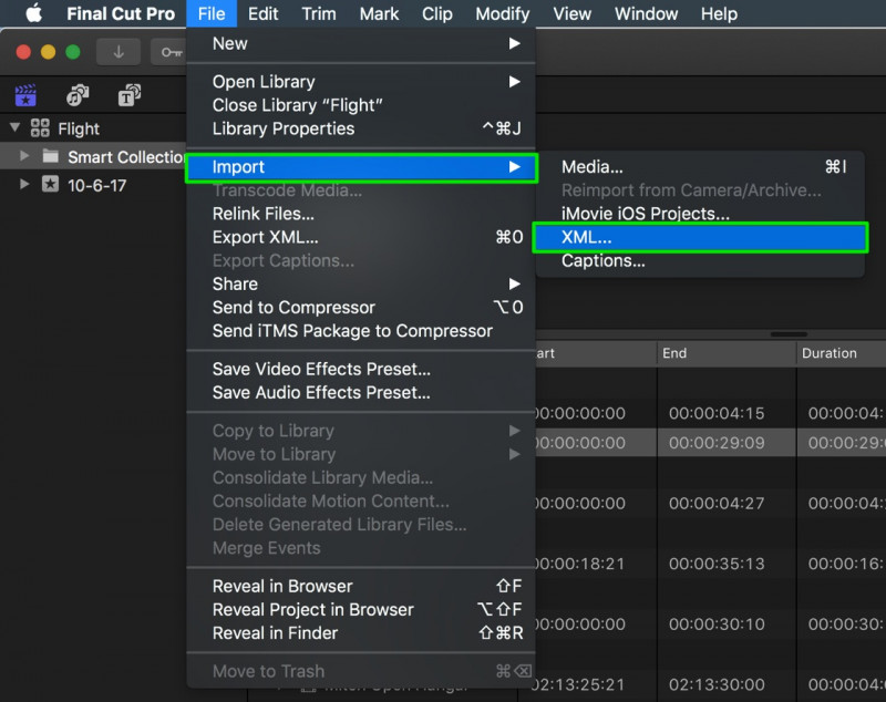 FCPX Import