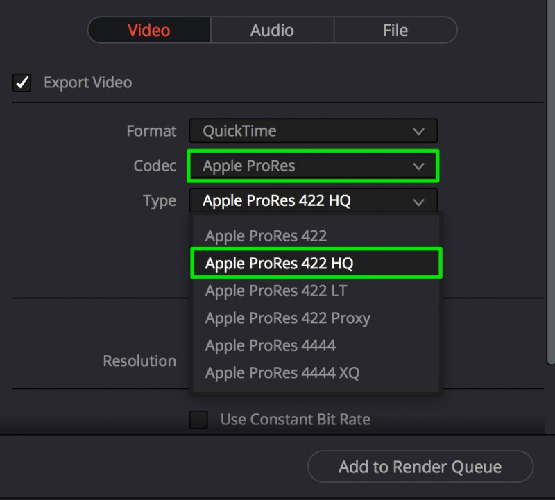 Video Format
