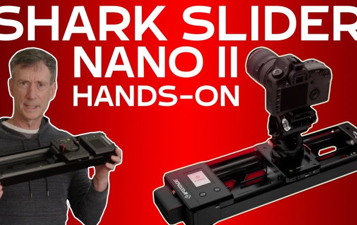 Learn about the Shark Slider Nano II for your video productions, from Ripple Training: Video editing tutorials for the best editing software for PC and Mac.