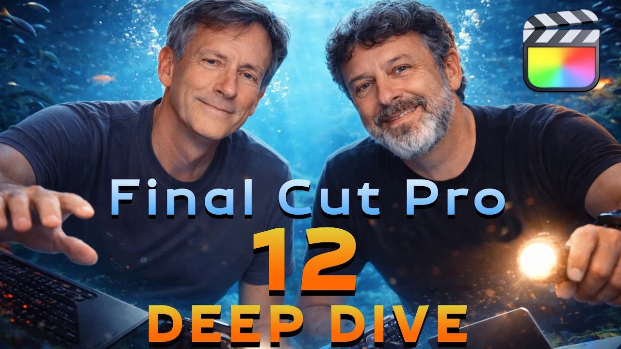 Final Cut Pro 12 automated tools for music editing and AI dialogue search