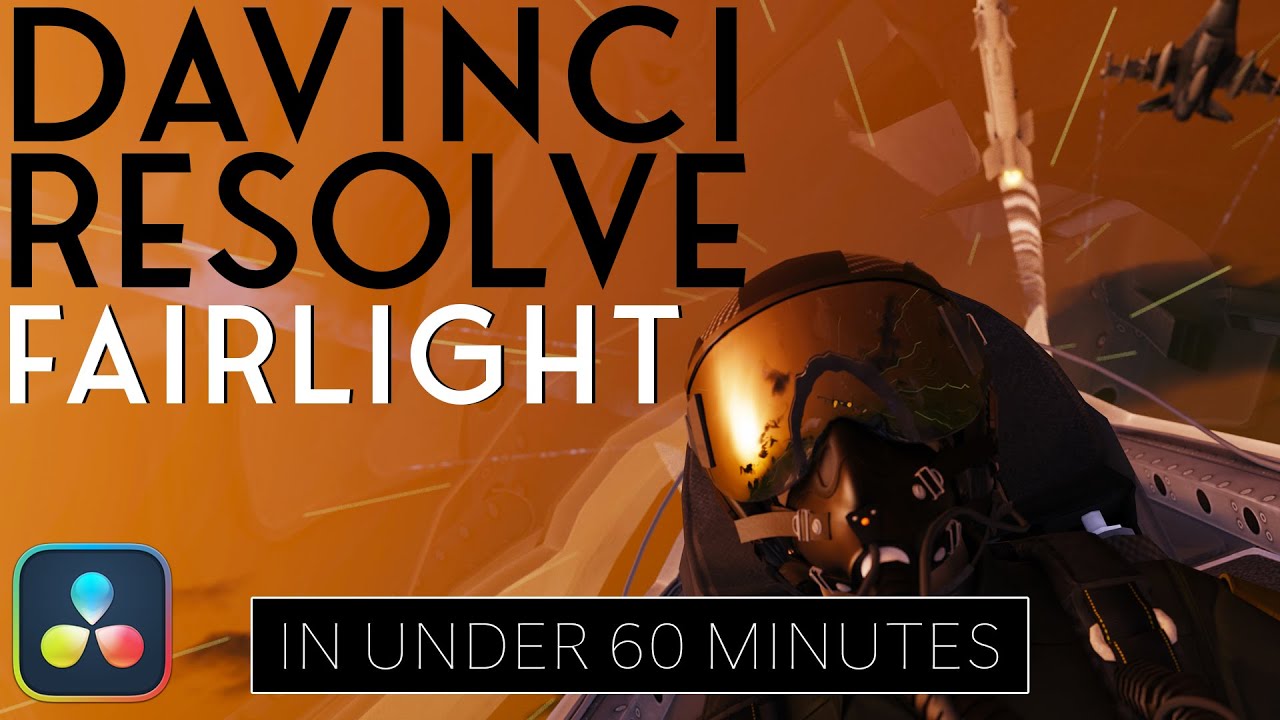 DaVinci Resolve Fairlight page audio editing interface