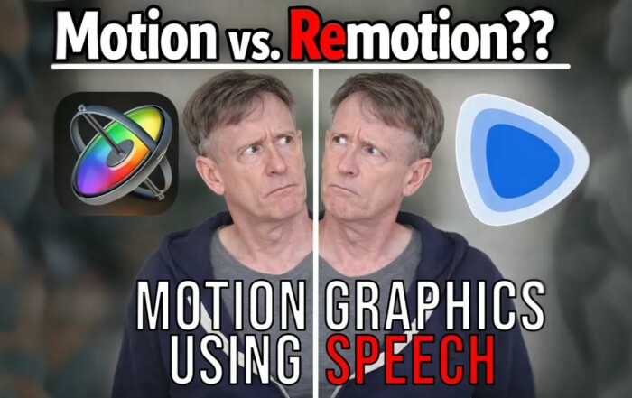 Remotion interface showing AI generated motion graphics