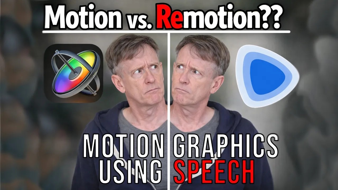 Remotion interface showing AI generated motion graphics
