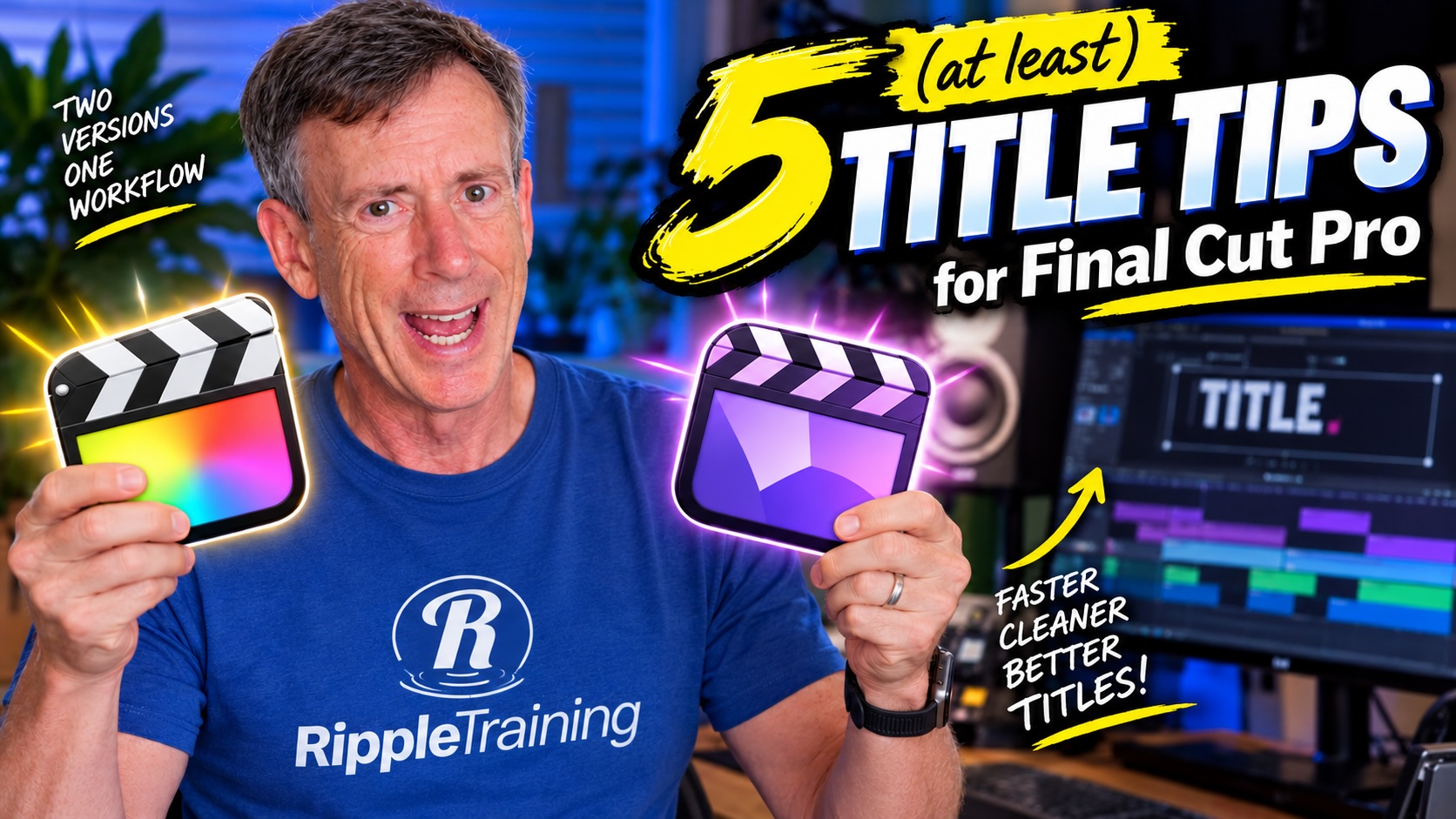 Final Cut Pro Clean Titles Plugin