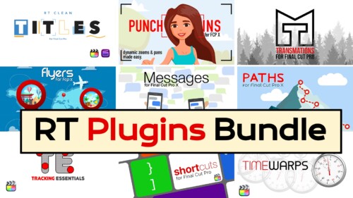 RT Plugins Bundle – 13 Final Cut Pro plugins from Ripple Training